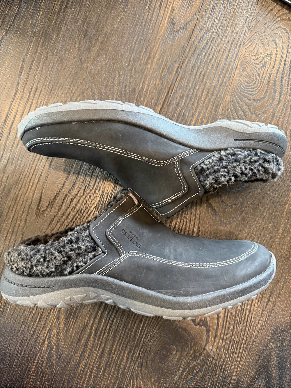 EARTH ORIGINS Men’s “Daxton” black mules Size 9 new - Picture 2 of 9